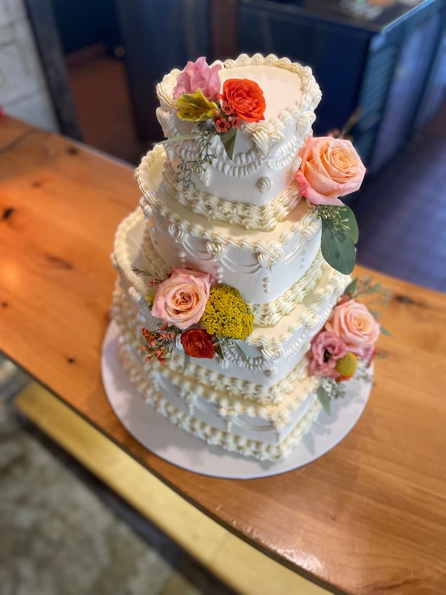 Wedding cake by The Cake Lady
