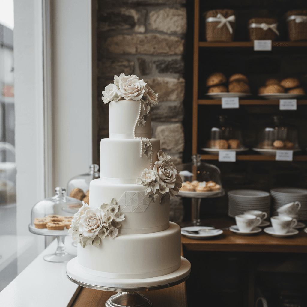 Wedding cake by Sweet Smile Bespoke Cakes & Cupcakes