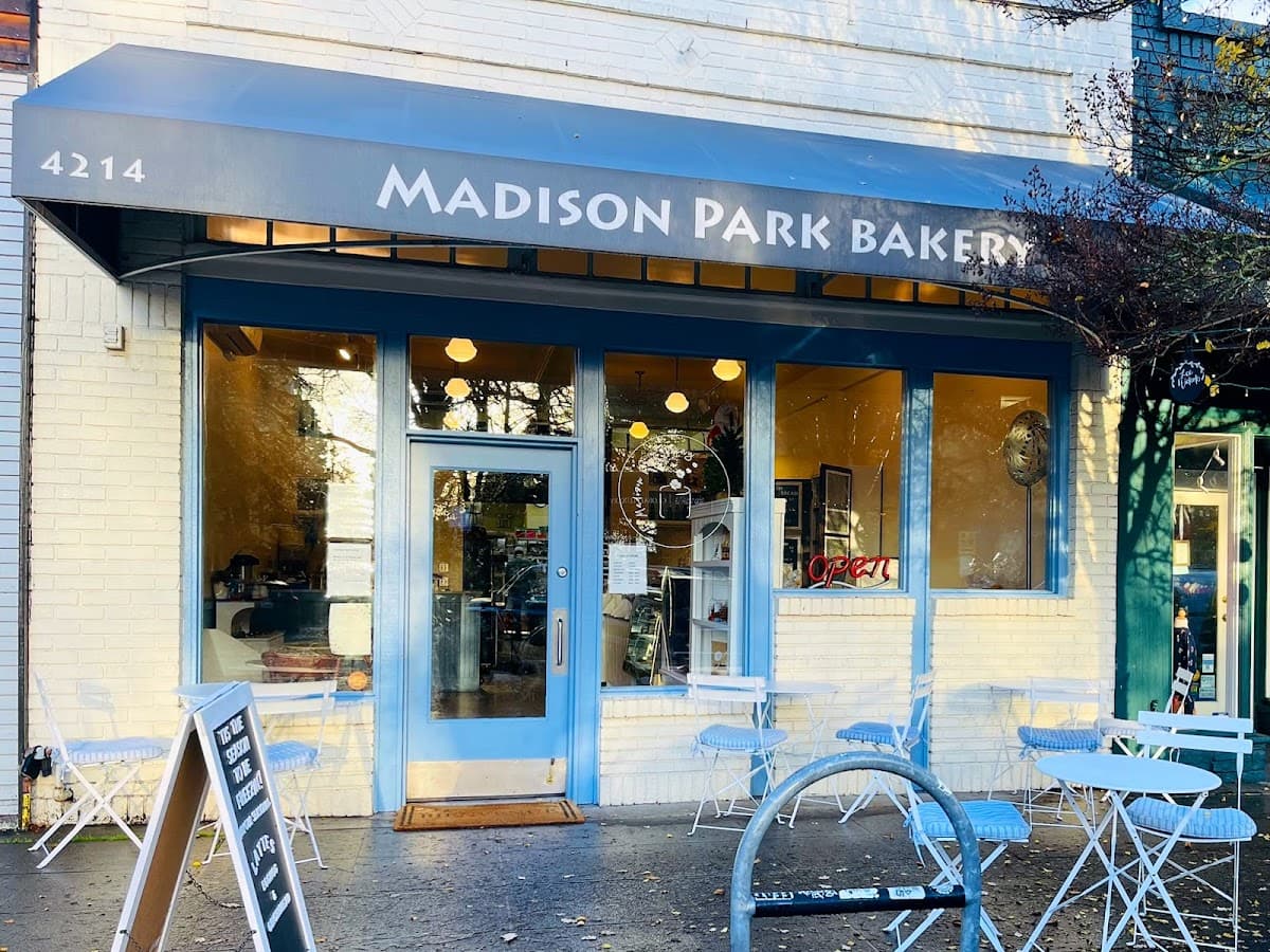 Wedding cake by Madison Park Bakery