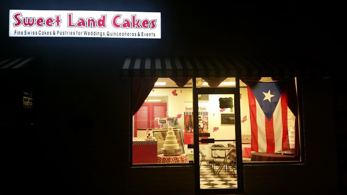 Wedding cake by Sweet Land Cake