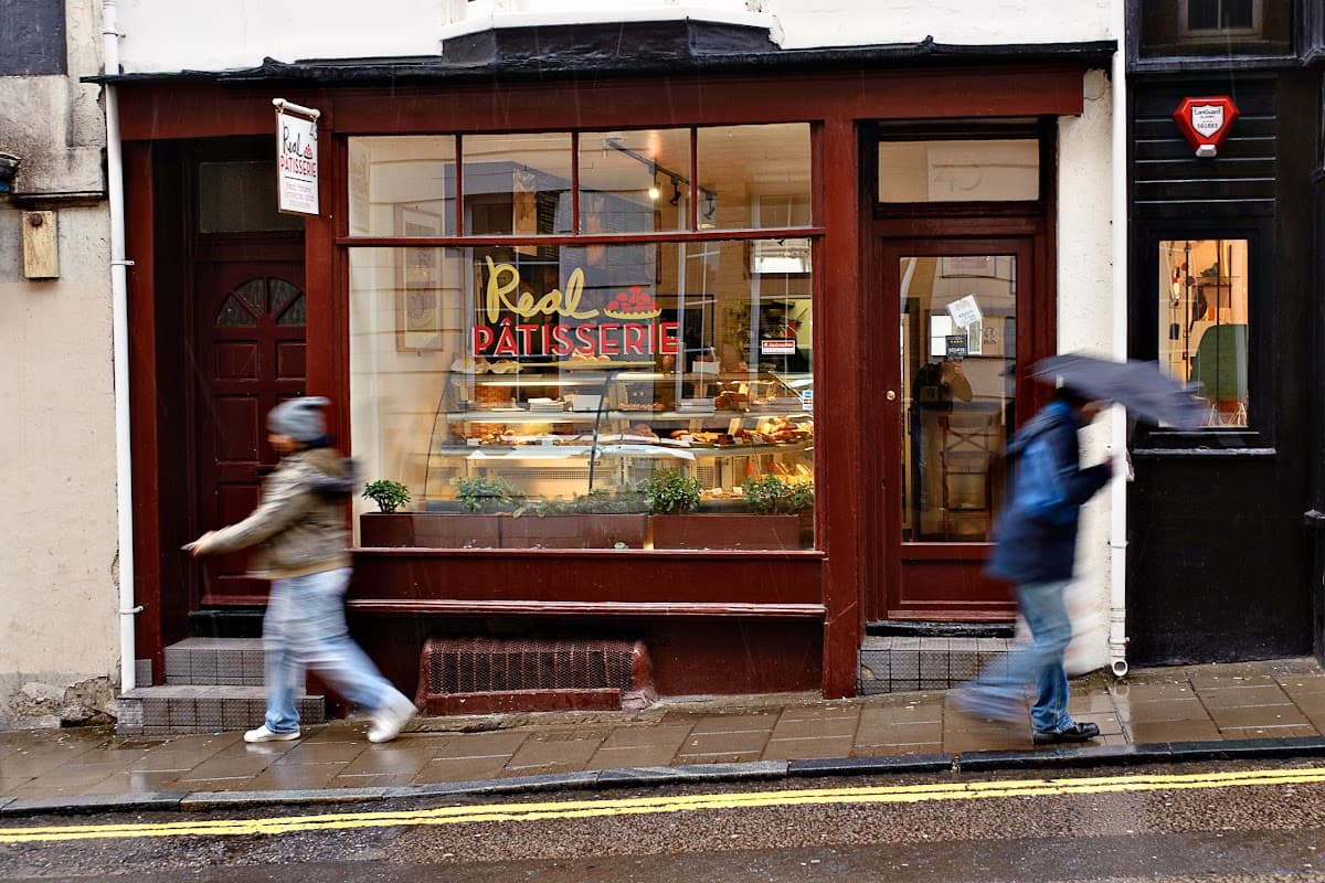 Wedding cake by Real Patisserie Trafalgar Street