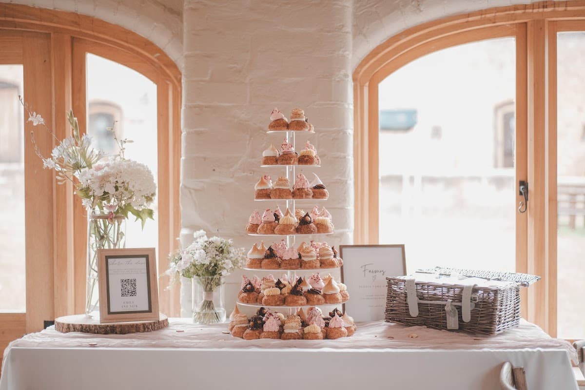 Wedding cake by The Choux Box Patisserie