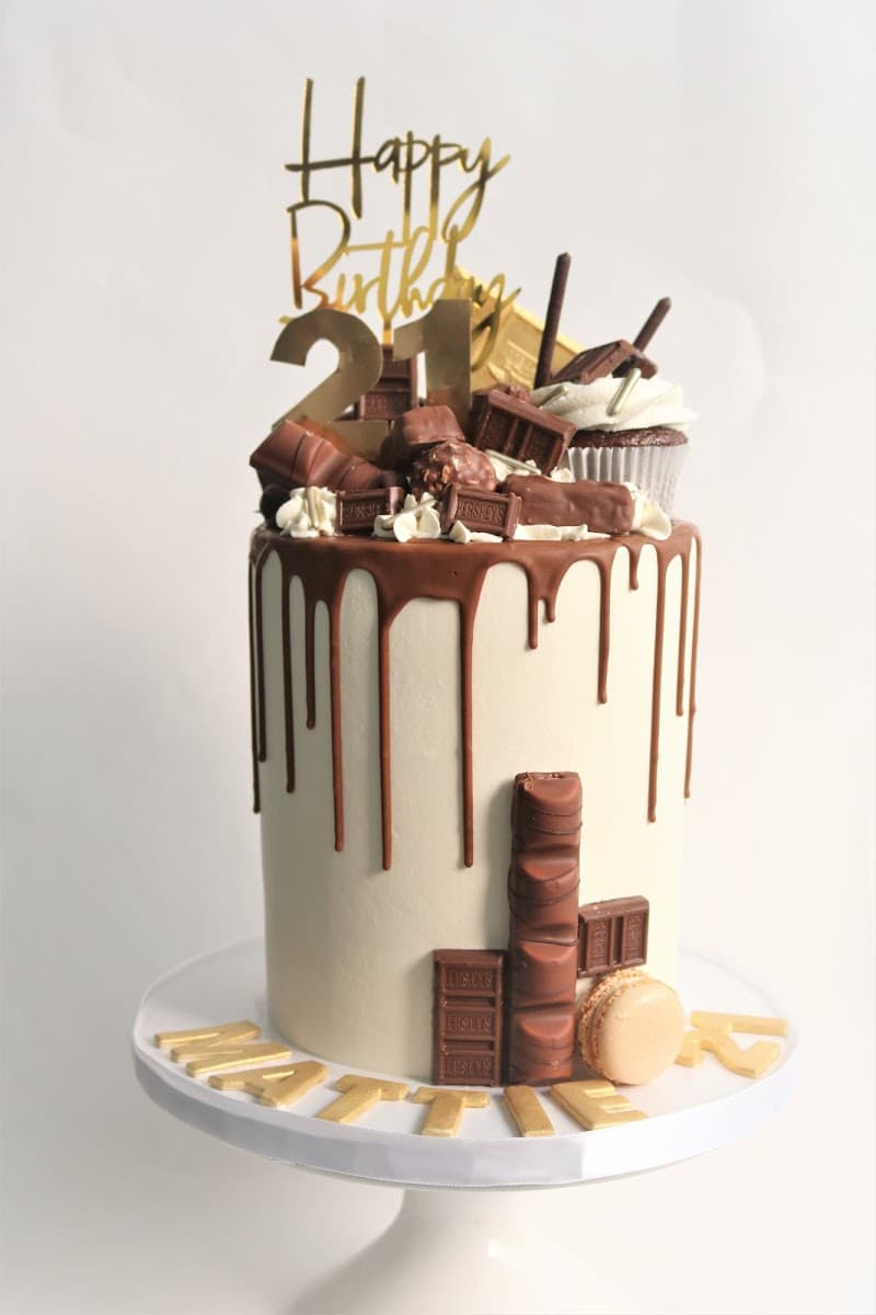 Wedding cake by Something Frosted