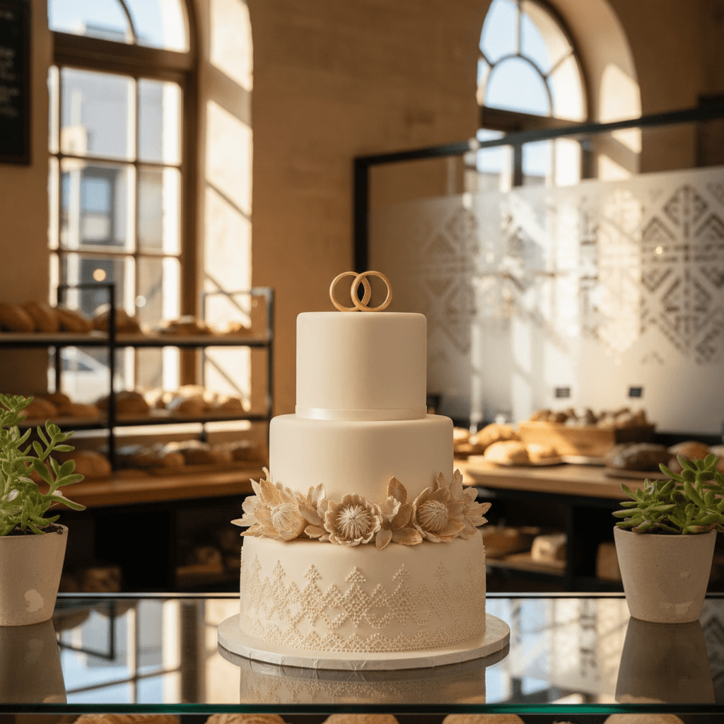 Wedding cake by I Love Cake