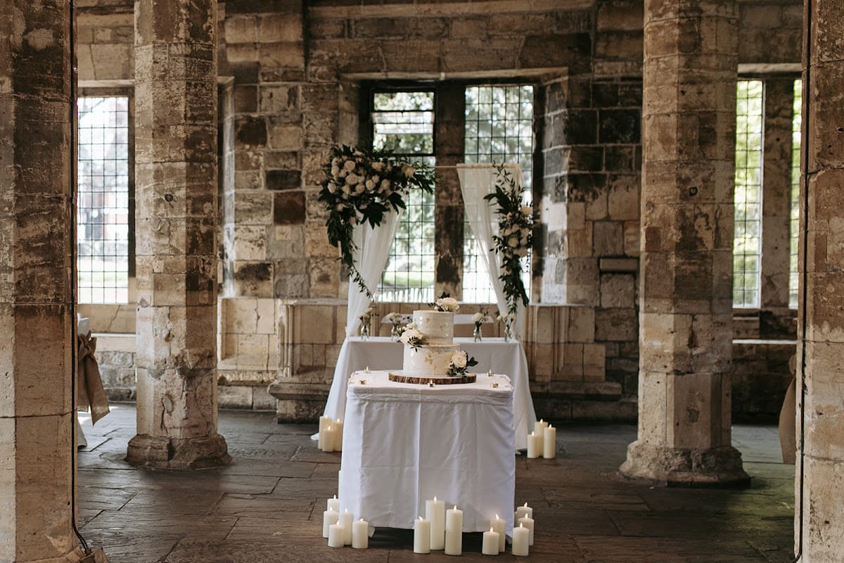 Wedding cake by Nelson Bakery