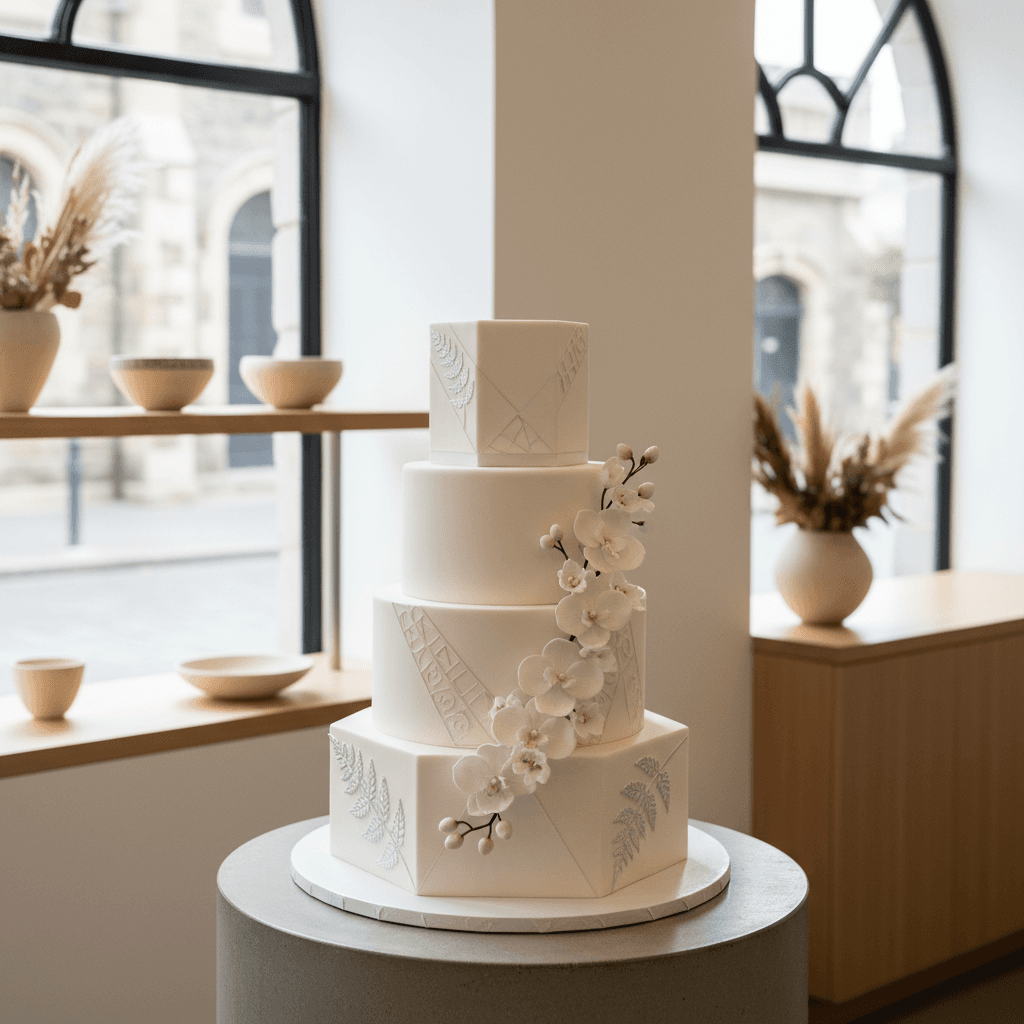 Wedding cake by The Cake Eating Company