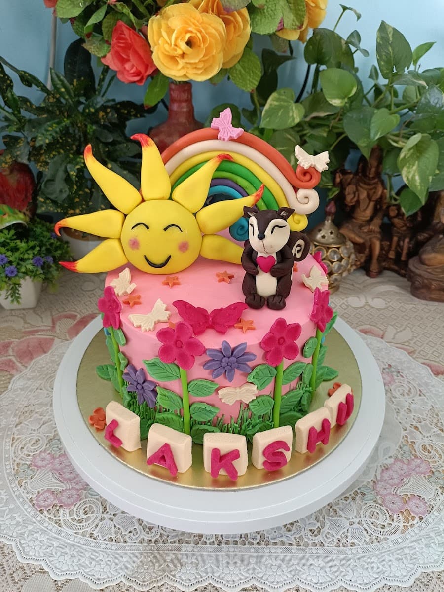 Wedding cake by Magic oven cake Goa