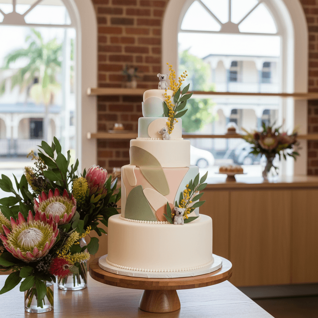 Wedding cake by Vanilla Pod Specialty Cake Kitchen