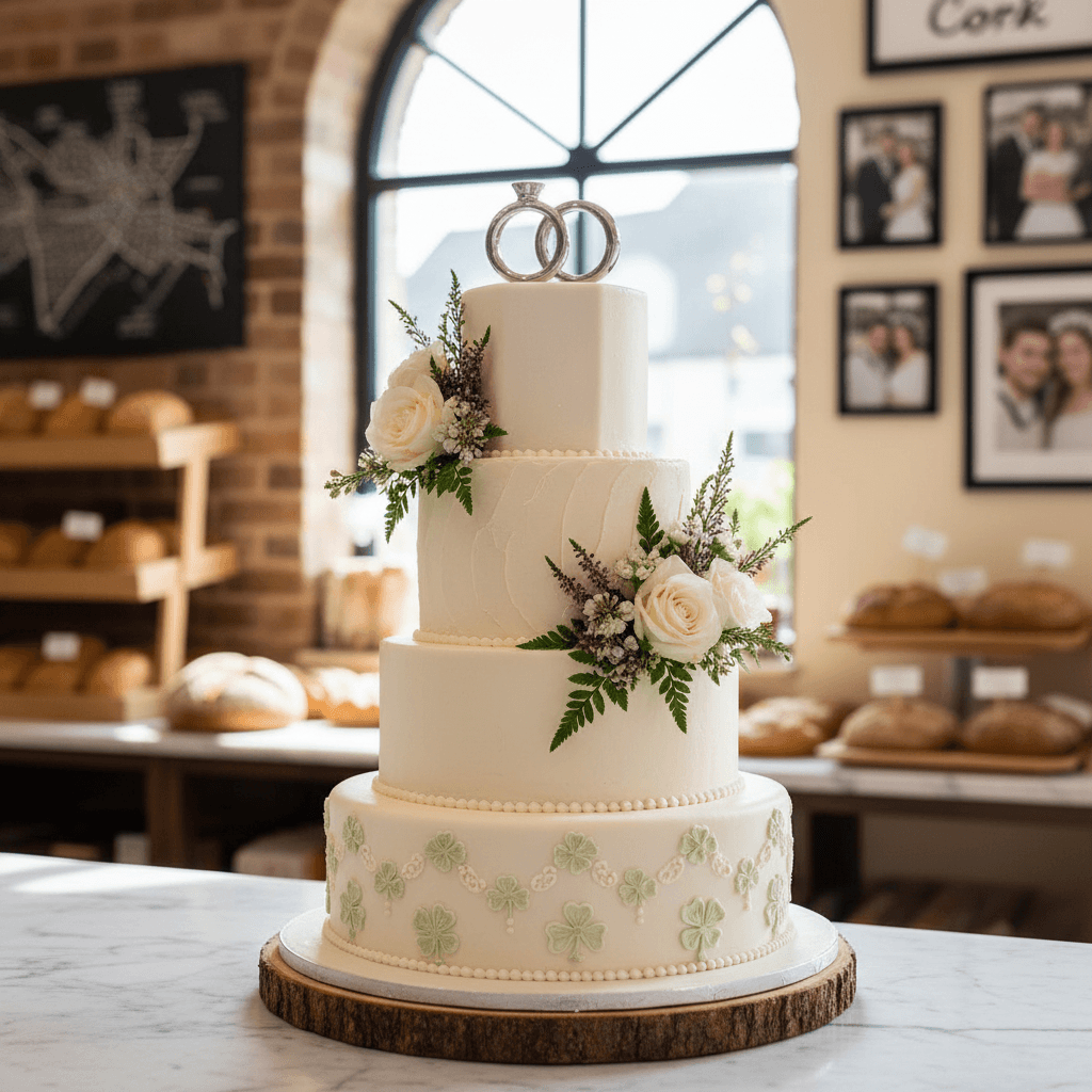 Wedding cake by The Menu Cakery