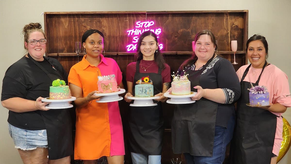Wedding cake by Tipsy Cake OKC