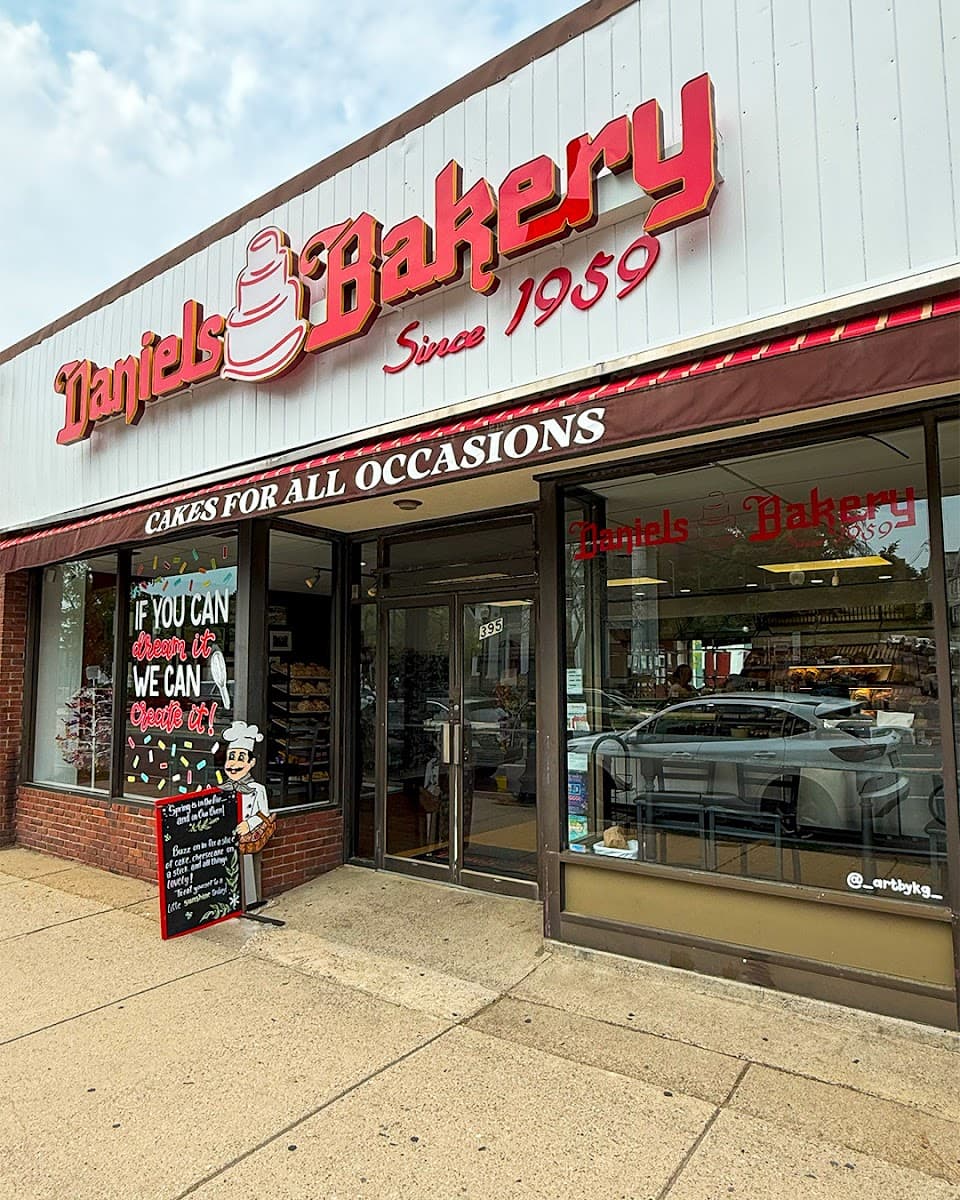 Wedding cake by Daniel's Bakery