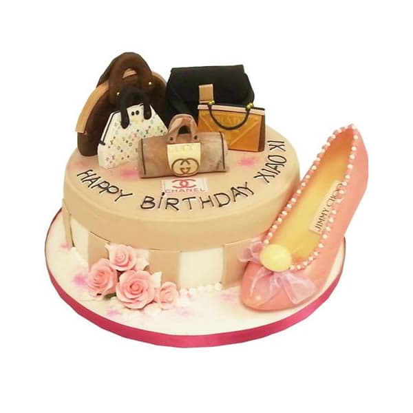 Wedding cake by Cake in a Box
