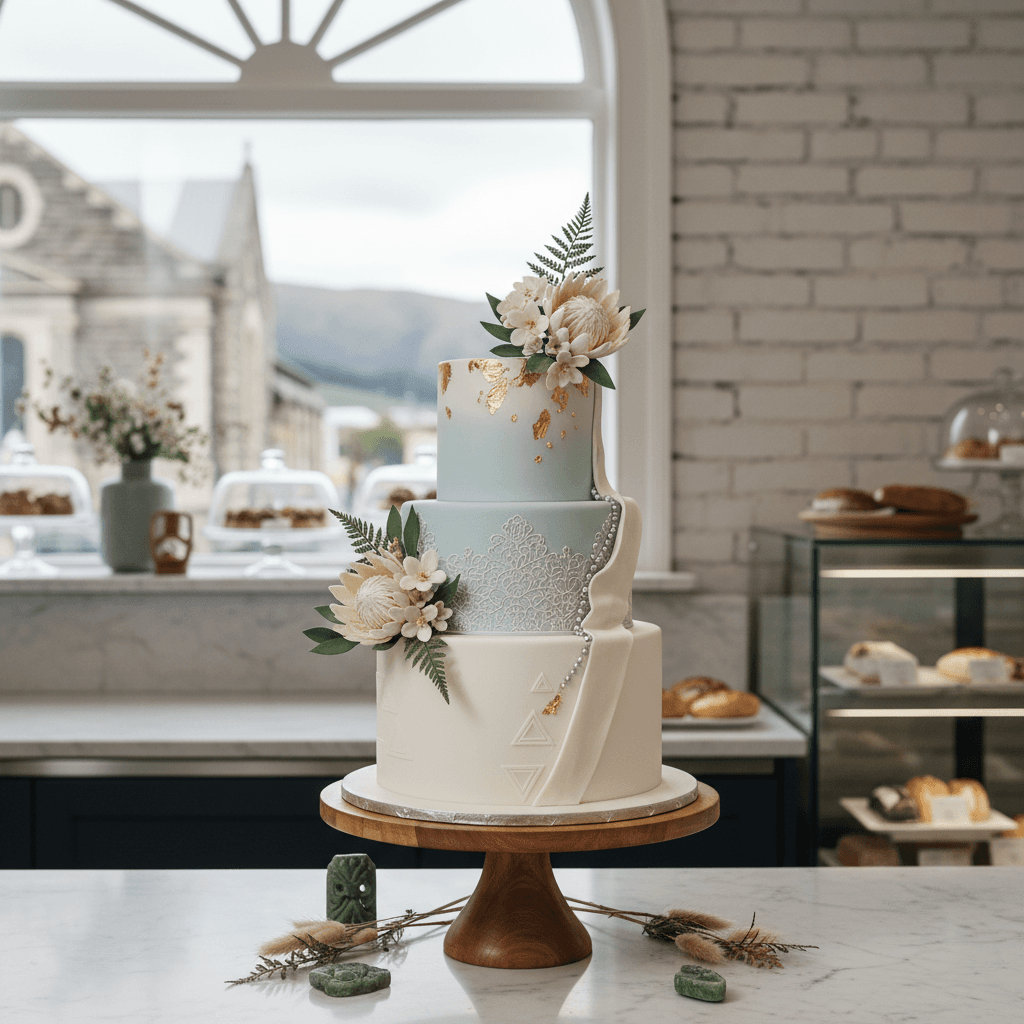 Wedding cake by Creative Cake Toppers by Sally Mae