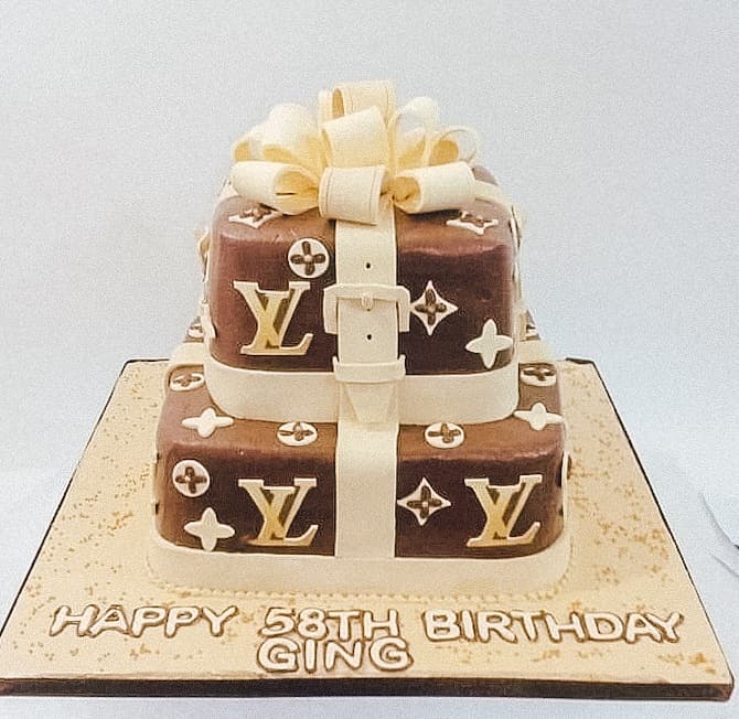 Wedding cake by Chedz Cakes of Cebu