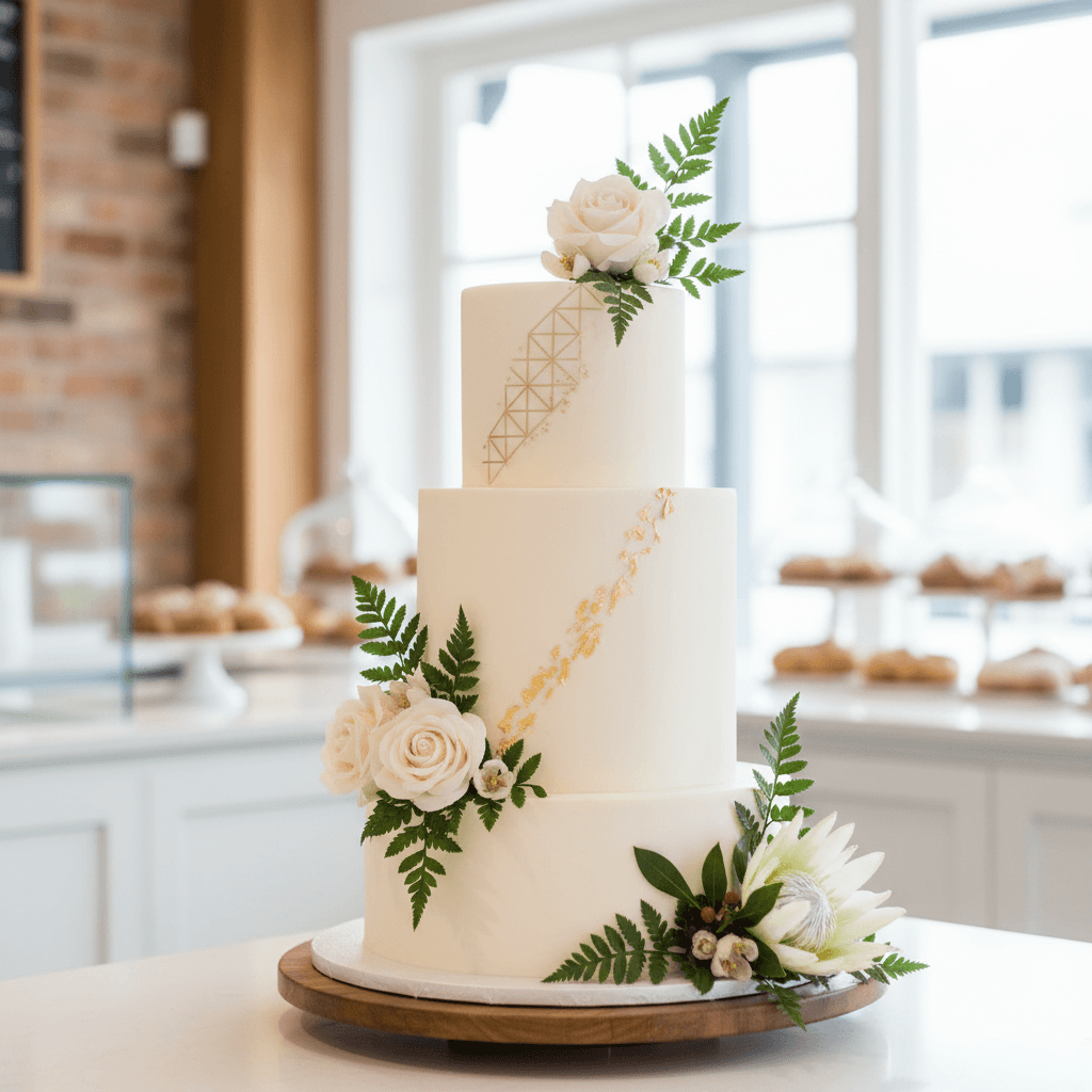 Wedding cake by BUTTER Pastry