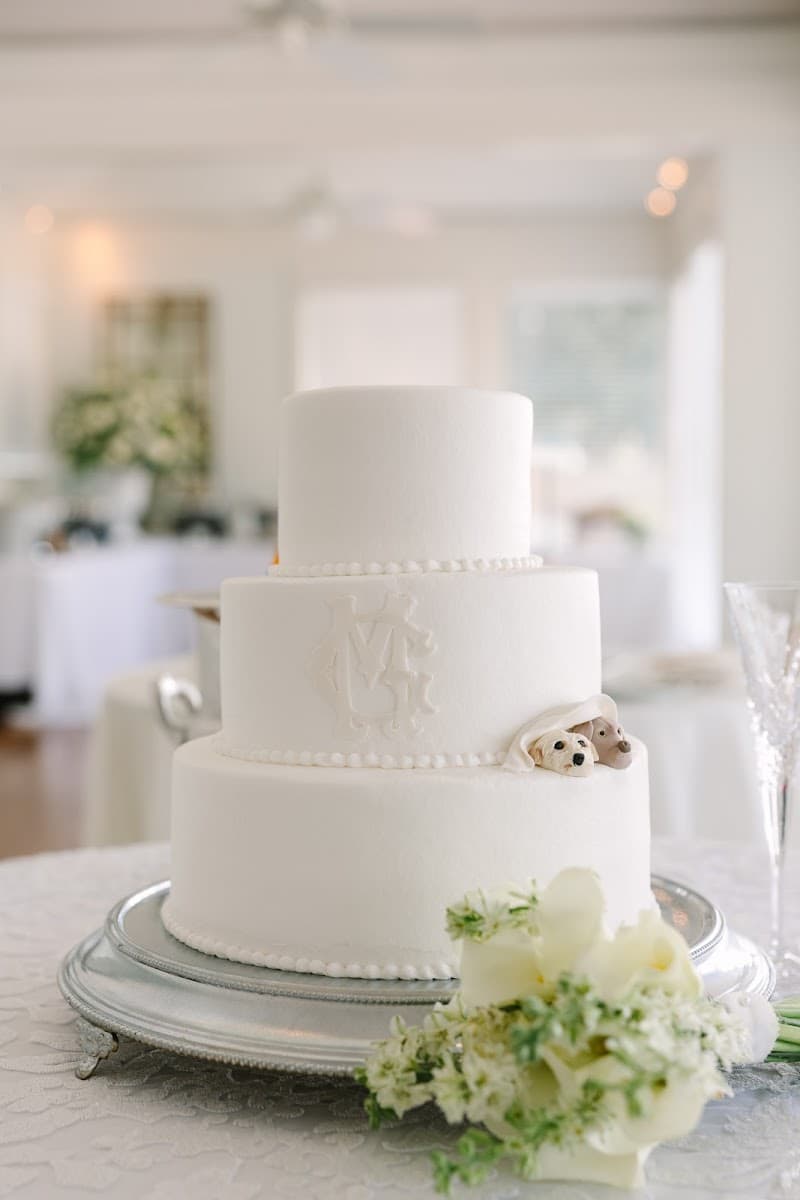Wedding cake by Cakes by Mom & Me LLC