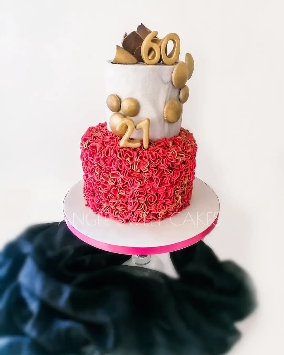 Wedding cake by ANGEE SWEET CAKES