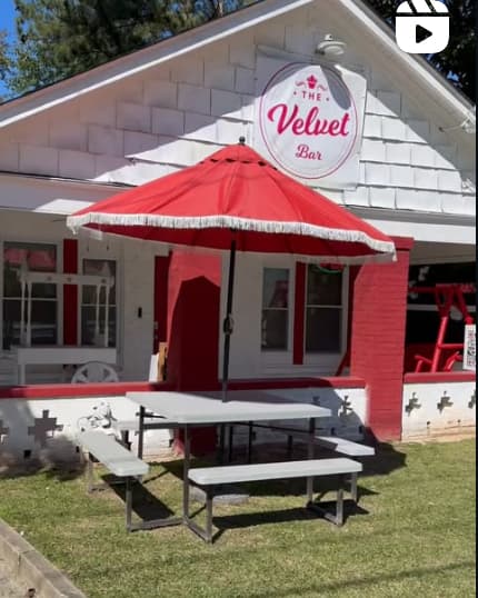 Wedding cake by The Velvet Bar