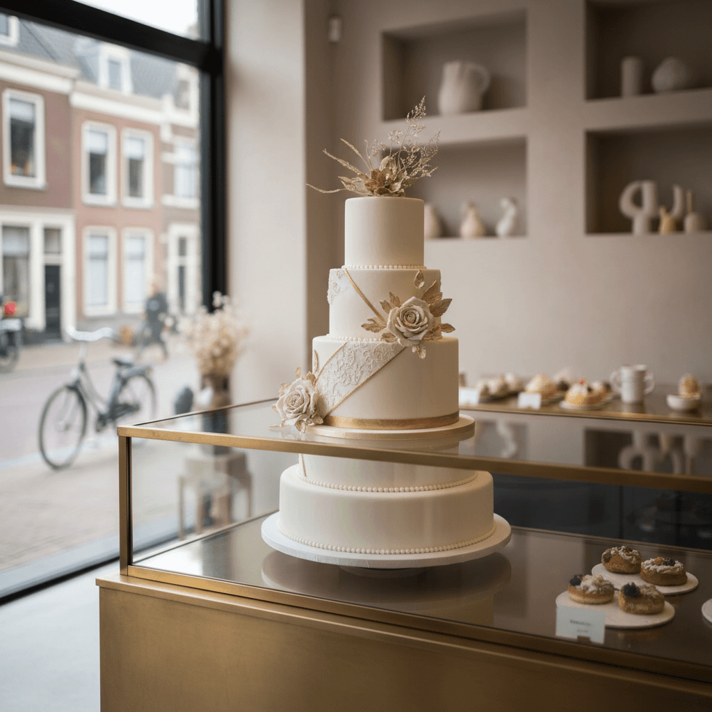 Wedding cake by The Cakery Rotterdam